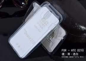 Силиконов гръб ТПУ ултра тънък за HTC Desire 210 кристално прозрачен